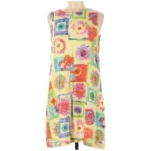 Sleeveless Floral Dress